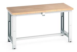 Electric Height Adjustable Bench 1500x750 Multiplex Ply Top Height Adjustable Work Benches from Bott 41003566.16 
